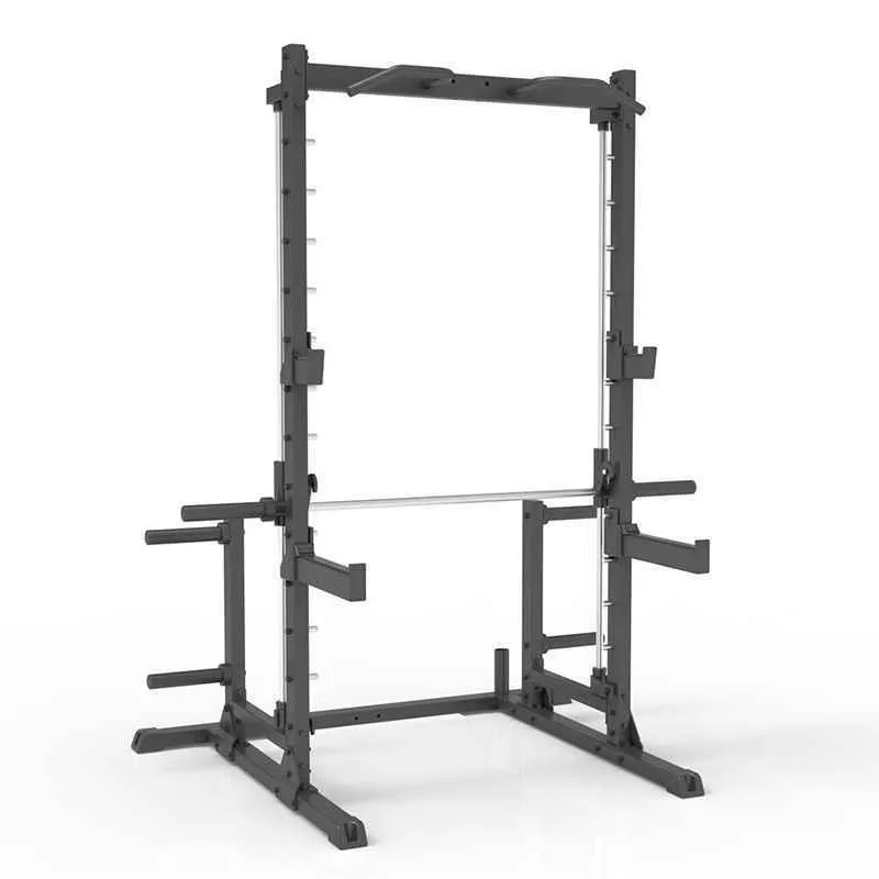 Pro Series Plate Loaded, Half Cage Smith Machine 1 Pro Series Plate Loaded, Half Cage Smith Machine